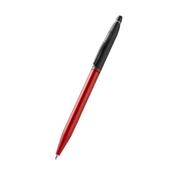 Cross Click Tuxedo Satin Metallic Red with Black Appointments Ballpoint Pen image