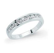 925 Sterling Silver Cubic Zirconia Dress Ring image