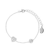 Georgini Signature Sealed with a Kiss Silver Bracelet image