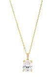 Georgini Sydney Soirée Elaine Cushion Cut Gold Pendant image