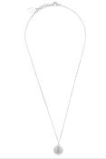 Georgini Opal Glow Blue Created Hamsa Silver Medalion