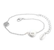 Georgini Adagio Crescent Nine-2-Five Pearl Silver Bracelet image