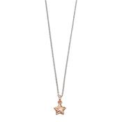 Harper Rose Gold Plated Small Star Pendant and Chain image