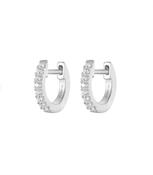 Nana Kay Glamour Girl Creole Zirconia Mini Earrings image