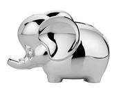 Rhodium Plate Elephant Money Bank