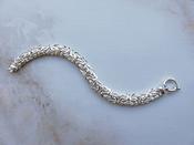 Handmade Flattened Byzantine Chain image