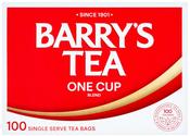 ONE CUP 100 TEABAGS image