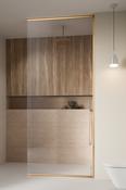 Radaway Modo XL Gold Walk-In Shower Enclosure – 10mm Glass image