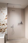 Radaway Modo XL Brushed Nickel Walk-In Shower Enclosure – 10mm Glass image