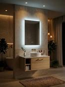 Alfie Square LED Edge Mirror with Wireless Speaker image