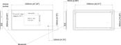 Molly Rectangle LED Touch Mirror with Wireless Speaker image