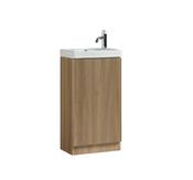 Flauto Mini Cloakroom Vanity &amp; Basin - Country Oak image
