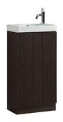Flauto Mini Cloakroom Vanity &amp; Basin - Espresso Oak image