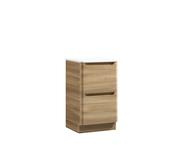 Monza Floor Standing Vanity with Sintered Stone Counter Top - Country Oak