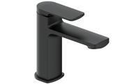 Gulietta Wrexham Matt Black Basin Mixer Tap &amp; Waste