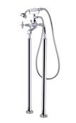Cashel Freestanding Bath Shower Mixer Tap – Chrome image