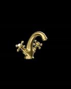 Merrion Cross Head Basin Mixer Tap &amp; Waste image