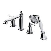 Armance Traditional 4-Hole Bath Mixer Tap image