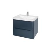 Eve Navy Wall Hung Unit &amp; Basin