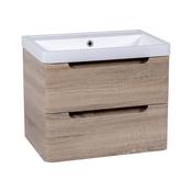 Monza Wall Hung 500mm Vanity Unit &amp; Polymarble Basin image