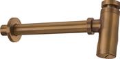 Brushed Bronze Basin Bottle Trap image