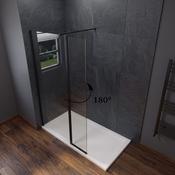 350mm Shower Flipper Panel for Walk-In Wetroom Screens