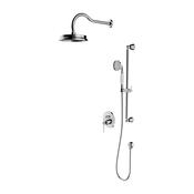 Armance Traditional Concealed Shower System with Sliding Rail