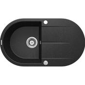 Deante Piva Granite Kitchen Sink – Reversible 1 Bowl