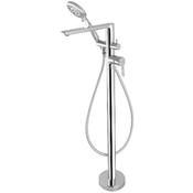 Arnika freestanding bath mixer with shower set