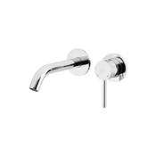 Chrome Wall Mounted Basin Tap image