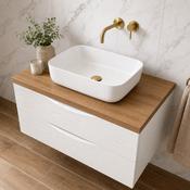 Galera Countertop Basin - White image
