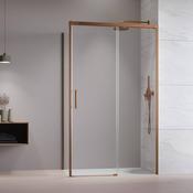 Radaway Idea KDJ Shower Enclosure – Brushed Copper, 6mm Glass