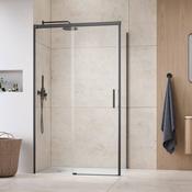 Radaway Idea KDJ Shower Enclosure – Brushed Gunmetal, 6mm Glass