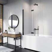 Radaway NES PND I Pivot Shower Door – Matte Black, 6mm Glass