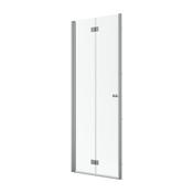 Radaway NES DWB Pivot Shower Door – 6mm Glass, Brushed Nickel