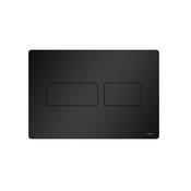 TECEsolid metal toilet flush plate - Matt Black