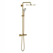 GROHE Euphoria System 310 Thermostatic Shower System - Brushed Gold image