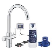 GROHE BauCurve Filter Tap Starter Kit with S-Size 600 L Filter image