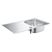 GROHE K200 Stainless Steel Sink with Drainer image