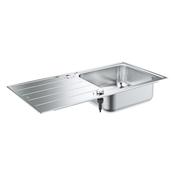 GROHE K500 Stainless Steel Sink with Drainer image