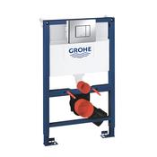 GROHE Rapid SL 3-in-1 0.82 m with Bau Ceramic Wall-Hung WC Pack image