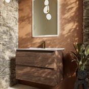 Incline Walnut Vanity Unit &amp; Basin