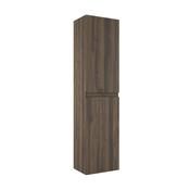 Incline Walnut Wall Hung Tall Boy