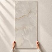 Invisible White - Polished Glazed Porcelain Tile image