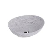 Teja 415mm Countertop Basin - Grey Stone Effect image