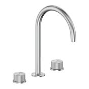 MOZA 316L Inox Stainless Steel 3-Hole Basin Mixer Tap image
