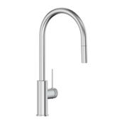 MOZA 316L Inox Stainless Steel Pull-Out Kitchen Mixer Tap image