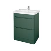 Eve Green Floor Standing Unit &amp; Basin