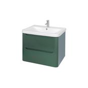 Eve Green Wall Hung Unit &amp; Basin