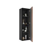 Phoenix Pro Black Wall Hung Tall Boy